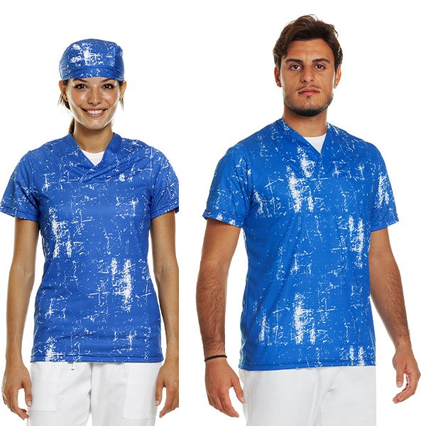 Unisex scratch tunic