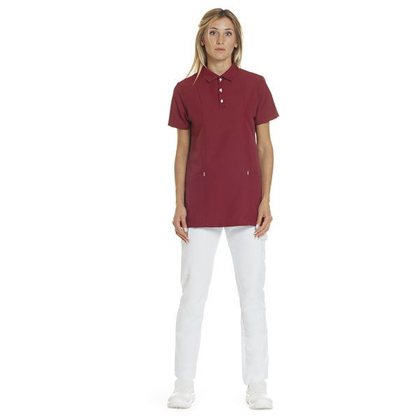 Casacca unisex bordò 4 Casacca unisex bordò - immagine 4
