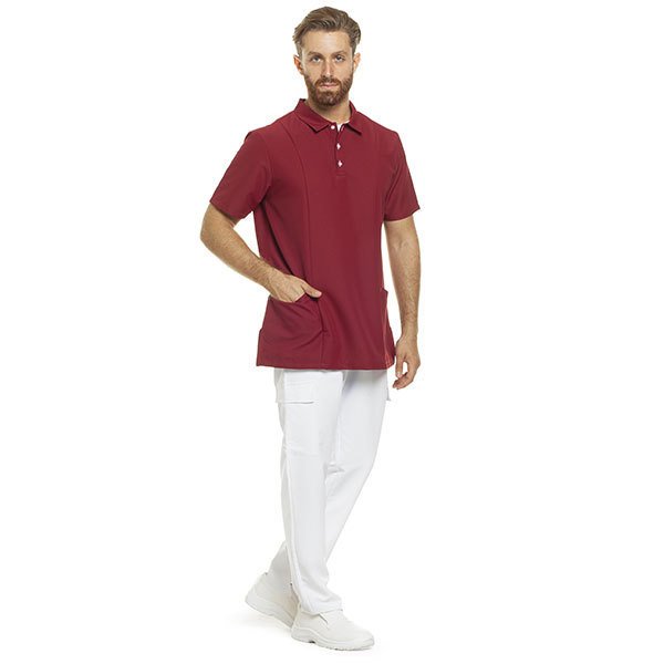 Casacca unisex bordò 6 Casacca unisex bordò - immagine 6