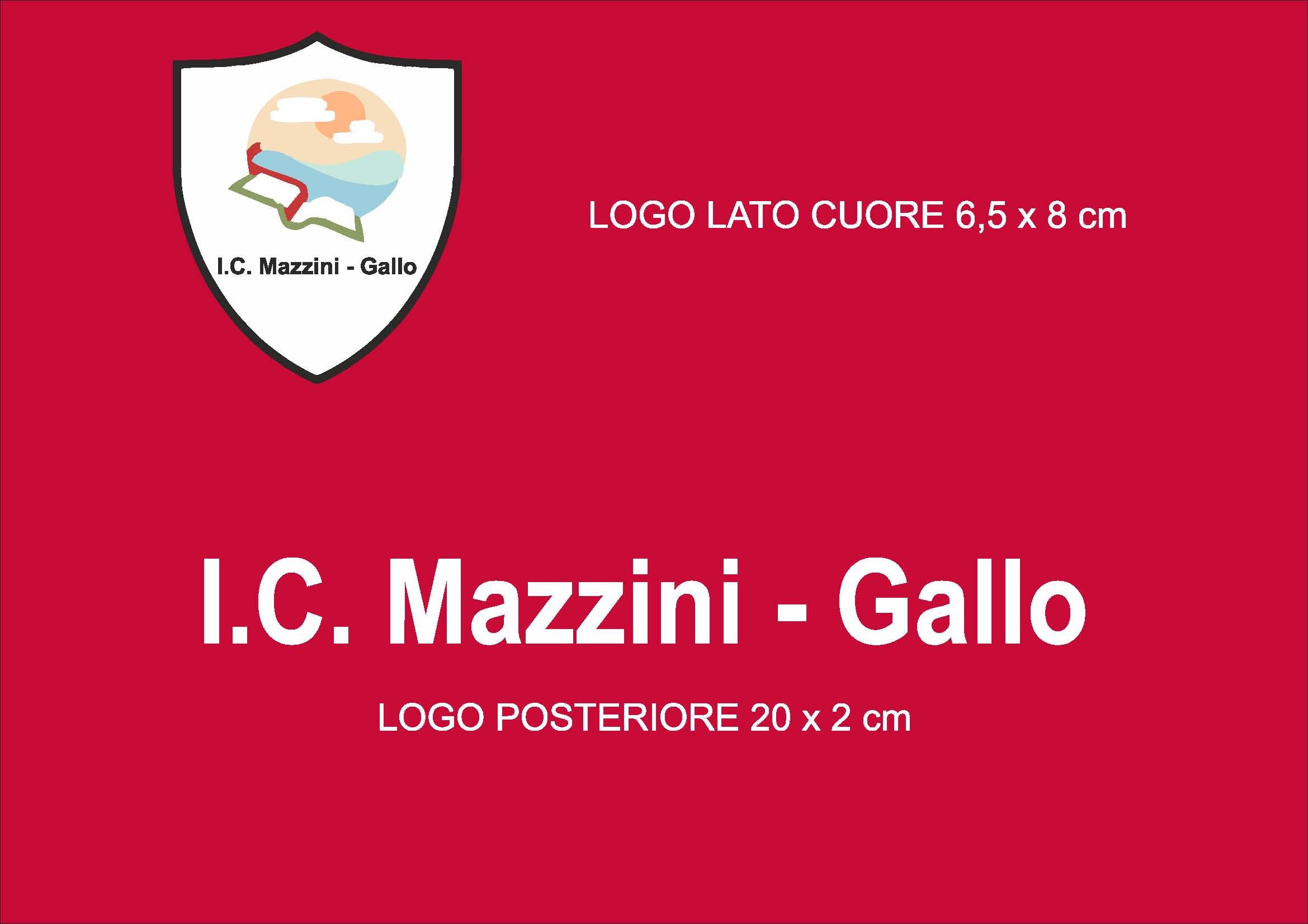 FELPA CON CAPPUCCIO COLORE ROSSO SENZA ZIP TESSUTO FELPATO LOGO MAZZINI 2 FELPA CON CAPPUCCIO COLORE ROSSO SENZA ZIP TESSUTO FELPATO LOGO MAZZINI - immagine 2